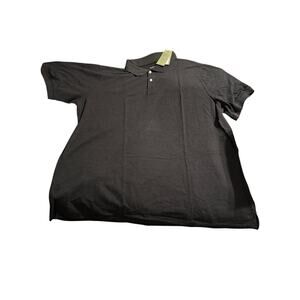 NWT Goodfellow & Co. Men Dark Gray Polo Shirt‎ Size 4X Tall Stretch Cotton
